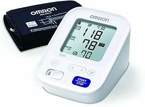 Omron HEM-7131-E, M3 Automatic Blood Pressure Monitor, White