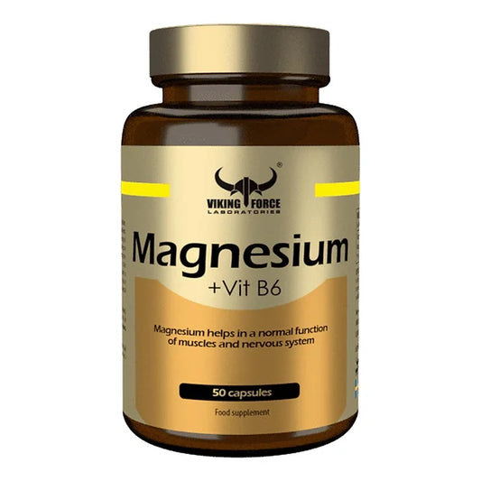 Viking Force Magnesium + Vit B6, 50 Capsules